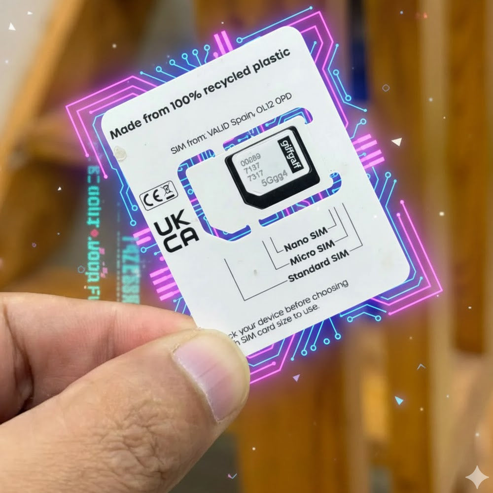 Giffgaff UK Sim Card in Pakistan