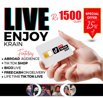 Giffgaff UK Sims for Tiktok Live | Tiktok Live Streaming | Sims for TikTok Live.